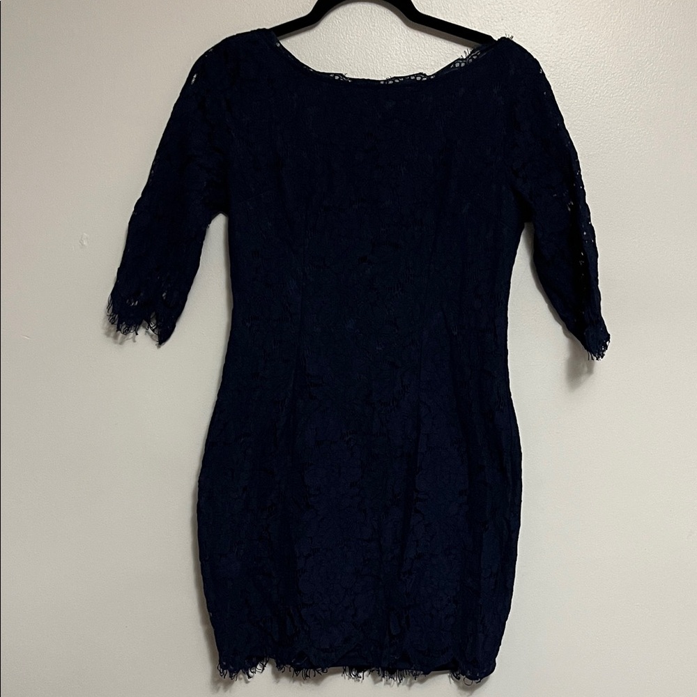 💥Elegant Navy Lace Dress💥